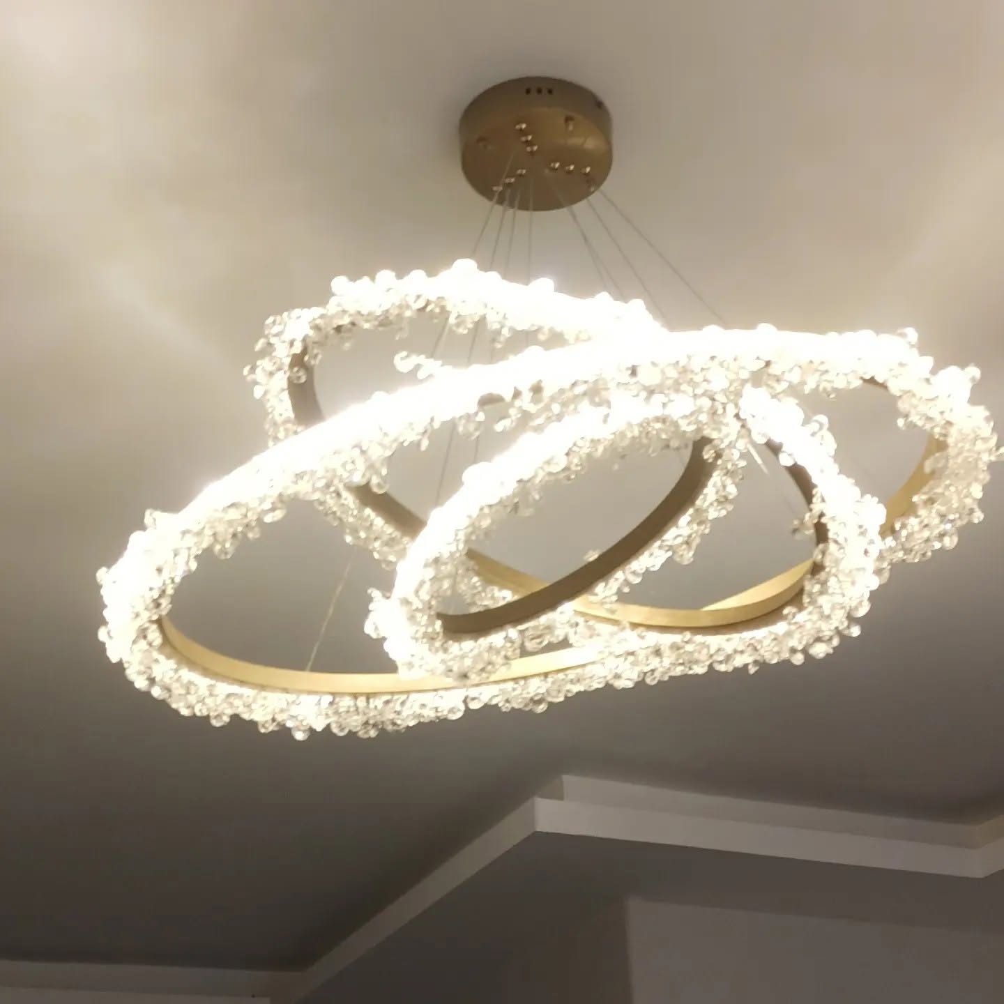 Spiral formlu led avize